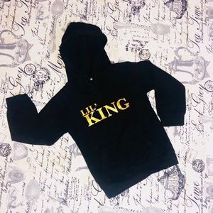 Children’s 2T Lil King black Sweater